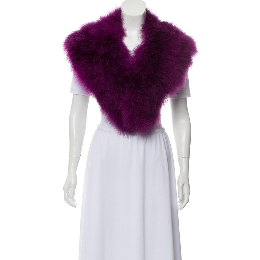 Annabelle Marabou Stole/Scarf